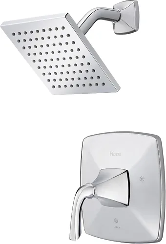 Pfister LG897BSC Bronson - Borde de ducha con 1 mango, cromo pulido