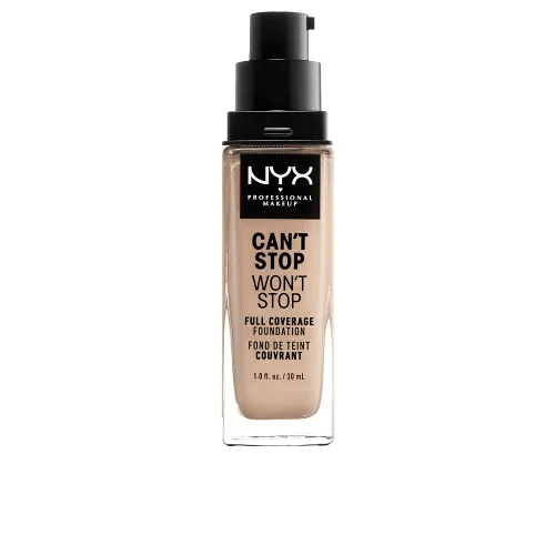 Miniatura 9 de NYX Professional Makeup Can't Stop Won't Stop - Cepillo para base de maquillaje Negro
