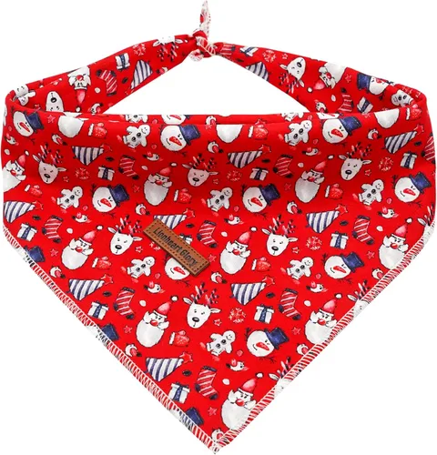 Miniatura 11 de Lionheart Glory Bandana para perro, bufanda azul para perro, estampado de cerveza, ajustable para perros pequeños a grandes