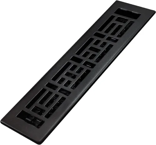 Miniatura 17 de Decor Grates Registro de suelo oriental AJH412-RB, 4 x 12 pulgadas, acabado de bronce frotado bronce (Rubbed Bronze Finish)