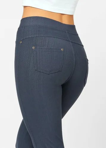 Miniatura 4 de Conceited Jeggings para mujer con bolsillos, cintura alta, control de abdomen, talla regular y grande