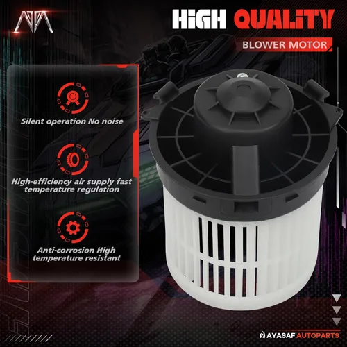Miniatura 3 de 700285 Conjunto de motor de ventilador HVAC con jaula de ventilador para Nissan 2012 2013 2014 2015 2016 2017 2018 2019 Versa, para Versa Note