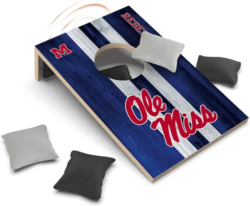 Miniatura 26 de SOAR Juego de Cornhole de mesa NCAA y altavoz Bluetooth