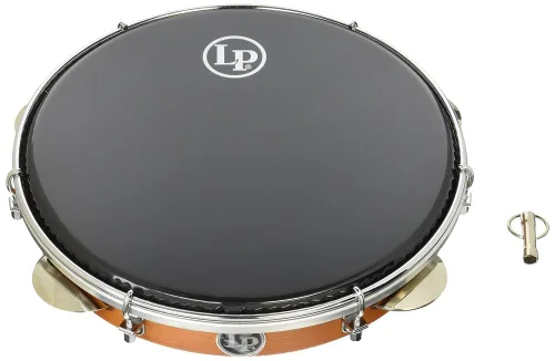 Miniatura 6 de Latin Percussion LP3006 LP Tamborim Brasileño de Madera