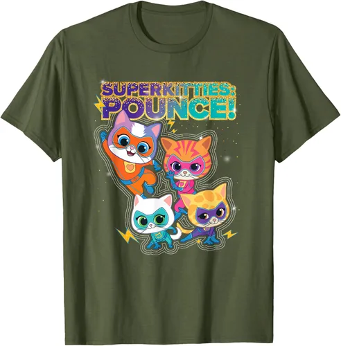 Miniatura 46 de Disney Junior SuperKitties Pounce! Camiseta de equipo completo, talla S