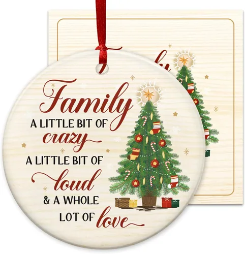 Miniatura 4 de WRAPIX Regalos de Navidad hippie para mujeres y hombres - Adornos de Navidad atrapasol 2025 - Adornos hippie decoración boho regalos para amigos