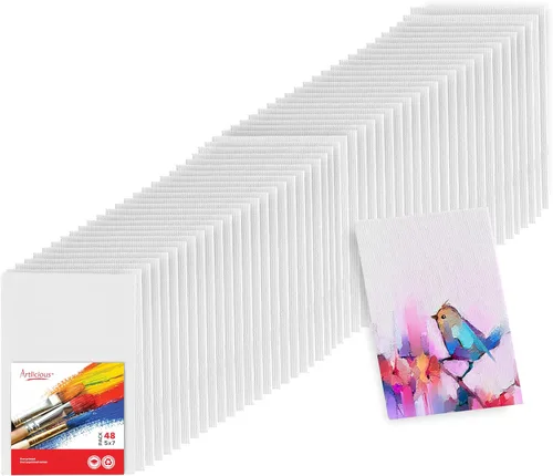 Miniatura 20 de Artlicious Super Paquete de 24 paneles de lona para pintar (8 x 10)