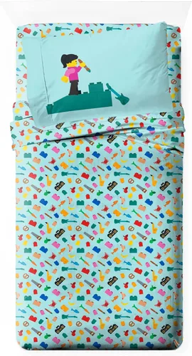 Miniatura 14 de Jay Franco Juego de sábanas infantiles de dibujos animados con sábanas bajeras, planas y funda de almohada, ropa de cama ultrasuave con funda