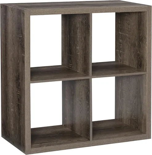 Miniatura 17 de Linon Home Decor Linon Dawes 4 gabinetes de almacenamiento de cubos de café expreso