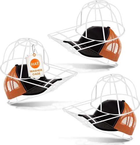 Miniatura 11 de BallcapBuddy - Limpiador de sombreros original y patentado, lavadora de sombreros para lavadora o lavavajillas, marco de arandela de tapas para Negro