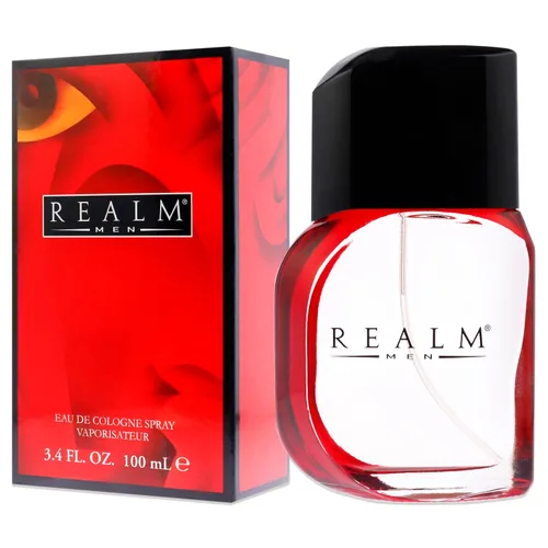 Miniatura 4 de Realm By Erox Corporation For Men. Eau De Colonia Spray 3.4 onzas, ROJO