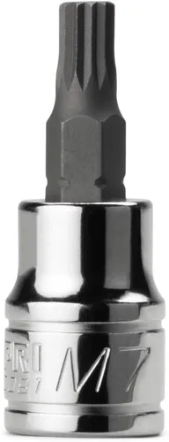 Miniatura 20 de Capri Tools 30037 14mm XZN Triple Square Bit Socket con transmisión de 1/2 pulgada