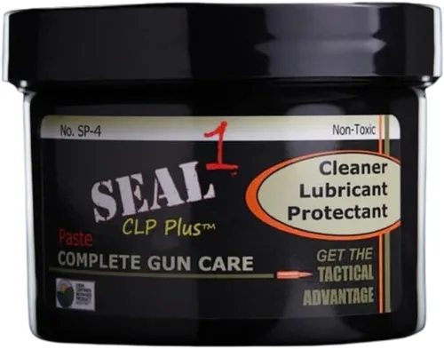 Seal 1 CLP Plus® Pasta de 4 oz Frasco I Limpiador Lubricante Protector I Disuelve Carbono y Ensuciamiento I Barrera Protectora I Mantenimiento de
