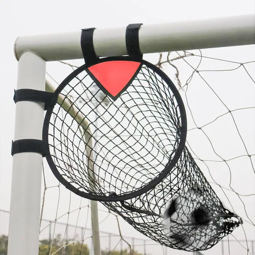 BOHEN Juego de 2 unidades de objetivos de fútbol – Pop-up portátiles Top Bins Target – Fútbol de precisión de disparo para diversión sin fin y Rojo
