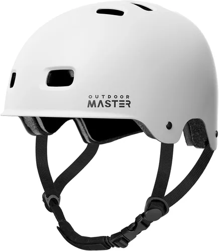 Miniatura 7 de OutdoorMaster Casco de Patineta y Ciclismo - Beetles Snug, Casco de Bicicleta para Adultos, Jóvenes y Niños - Dos Forros Extraíbles, Ventilación