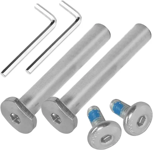 M8 Juego de Tornillos y Pernos Allen de 40-76mm para Masculino y Femenino, Piezas de Patinete para Niños para Patinetes de 2-3-4 Ruedas, Reparación