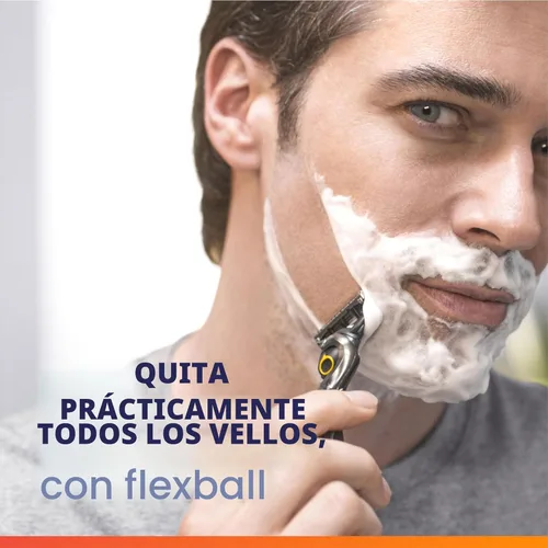 Miniatura 4 de Gillette ProGlide Shield - Maquinilla de afeitar para hombre, con 5 cuchillas, cortador de precisión, lubricación Comfortglide, deslizamiento