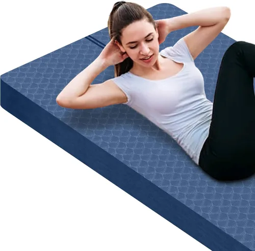 Miniatura 32 de nuveti Tapete Grande para Ejercicios - Tapete de Yoga de 15mm/20mm/30mm de Grosor Tapete de Ejercicios para Fitness, Yoga, Pilates, Estiramientos