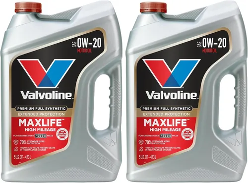 Miniatura 31 de Valvoline - Aceite de motor de mezcla sintética SAE 10W-40 de alto millaje, con MaxLife Technology, 5 cuartos de galón