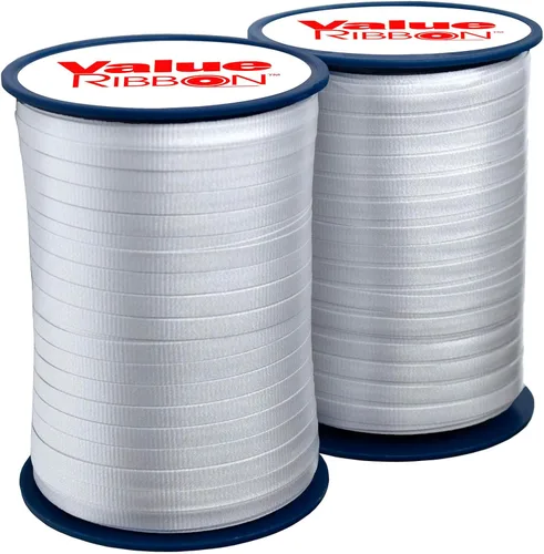 Miniatura 15 de Value Ribbon - Cinta rizadora prensada, 3/16 pulgadas x 500 yardas para envoltura de regalos, manualidades, proyectos de arte y decoraciones de Azul