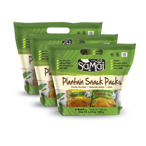 Miniatura 23 de SAMAI Chips de plátano de chile de 2.65 onzas, paquete de 15 unidades, totalmente naturales, sin OMG, sin gluten y Kosher