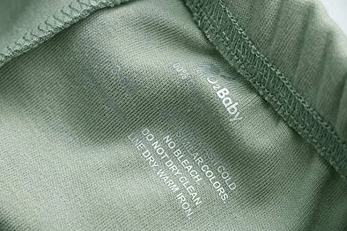 Miniatura 4 de O2 BABY Pantalones deportivos unisex de algodón orgánico para bebé, paquete de 3 unidades, leggings para recién nacidos