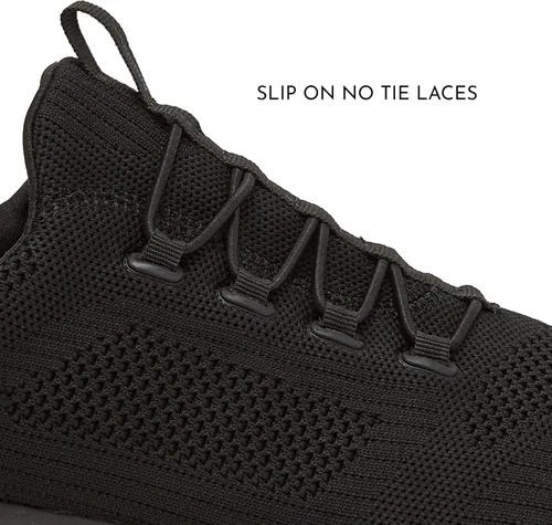 Miniatura 3 de Avia Anchor SR Mesh Slip On Black Zapatos antideslizantes para hombres, zapatos de trabajo resistentes al agua para hombre y restaurante o servicio