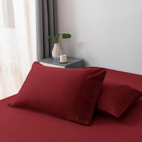 Miniatura 8 de Bella Coterie - Juego de fundas de almohada de viscosa de bambú de lujo, 100% cultivadas orgánicamente, ultra suave, refrescante, 2 piezas [Champán]