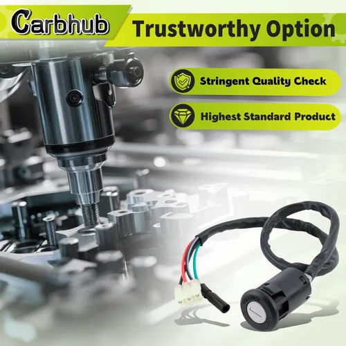 Miniatura 7 de Carbhub Interruptor de encendido w/llaves para Honda TRX250 Recon TRX250EX Sportrax TRX250TE Recon ES TRX250TM Recon Sportrax 400 TRX400EX 2x4