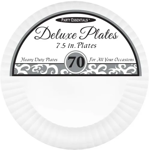 Miniatura 2 de Party Essentials plato rectangular de plástico duro para bocadillos