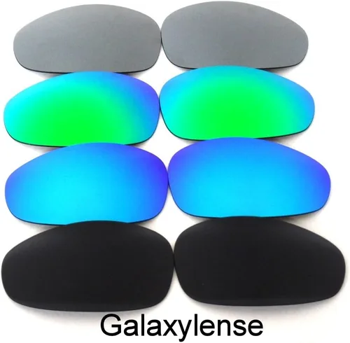 Miniatura 2 de Galaxy lentes de repuesto para Oakley Juliet Negro & Blue & Green & titanio polarizar