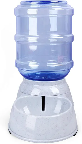 Miniatura 3 de Estación dispensadora de agua para mascotas – 1 galón de agua de reposición para mascotas para perros, gatos, animales, fuente de agua por gravedad