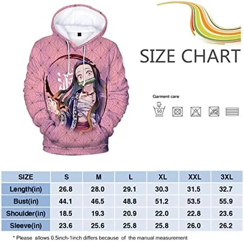 Miniatura 3 de Sudaderas con capucha de anime, sudadera con estampado 3D, sudadera unisex con estampado de cosplay