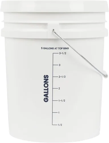 Miniatura 5 de U.S. Solid Fermentador de plástico – Cubo de fermentación de grado alimenticio de 5 galones fermentador de elaboración casera con espita y esclusa
