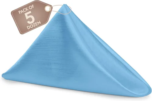 Miniatura 17 de Ultimate Textile -1 docena de servilletas reversibles Shantung Satin - Majestic - Servilletas de tela Majestic de 17 x 17 pulgadas, color marrón