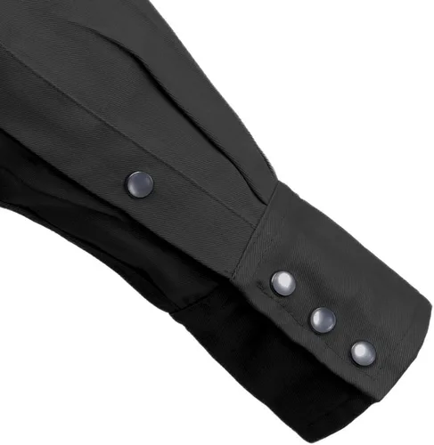 Miniatura 5 de Camisa resistente a llamas FR para soldadura - 100% C - 9 onzas Negro