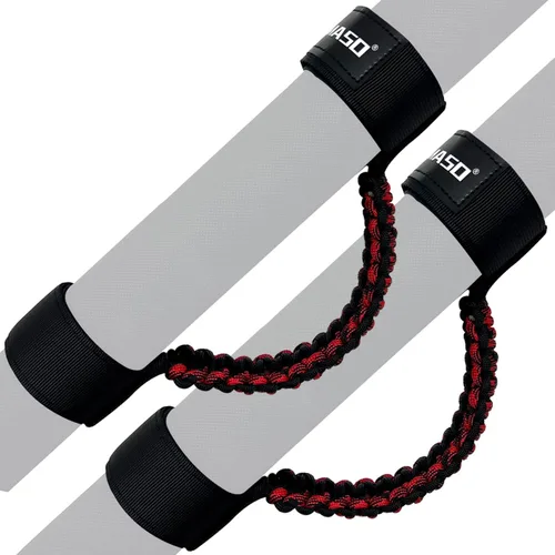 Miniatura 14 de Asas de agarre de barra antivuelco UTV para Polaris RZR Can Am, UTV para barra enrollable de 1.75 a 2 pulgadas, empuñaduras de agarre para pasajeros