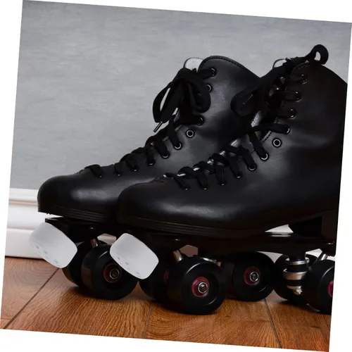 Miniatura 2 de Kisangel Patines de ruedas Patines de freno Patines ajustables Patines de cuatro ruedas Patines de ruedas Bloque de freno de goma Tapón Patines