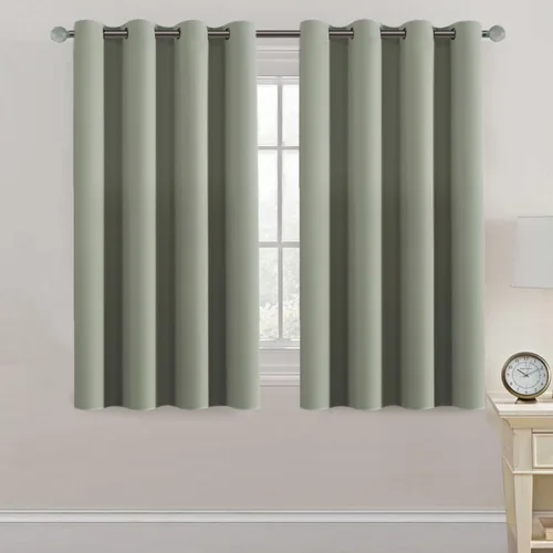 Miniatura 157 de H.VERSAILTEX - Cortinas blackout con aislamiento térmico y ojales en la parte superior, para patios, puertas correderas y división de habitaciones
