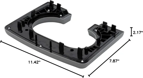 Miniatura 8 de Almohadilla de repuesto para portavasos de consola central compatible con Ford F-150 2004-2014 Piezas de consola central, almohadilla de repuesto