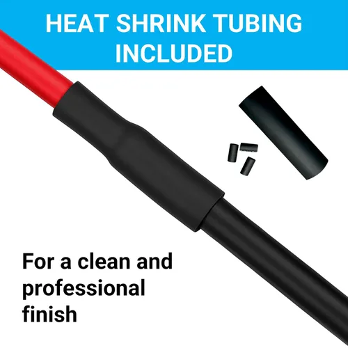 Miniatura 2 de DIYTECH Cable XLR premium de extremo abierto, conector de 3 pines, cable de micrófono, incluye tubos termorretráctiles para grabación de audio