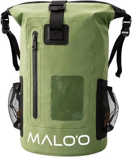 Miniatura 14 de Malo’o Mochila de Bolsillo de 30L de Alta Resistencia 100% Impermeable con Tapa Enrollable – Mantiene el Equipo Seco para Pesca, Rafting, Kayak