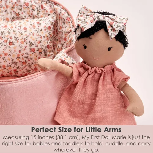 Miniatura 3 de MON AMI My First Doll Poppy - Muñeca de peluche de 15 pulgadas para niñas, compañera suave y tierna, amiga perfecta para niños pequeños