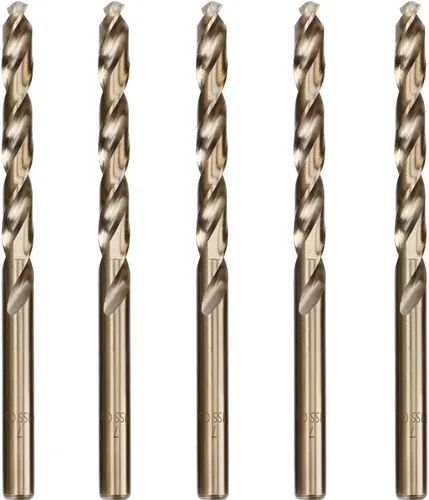 Miniatura 20 de Juego de brocas de cobalto M35 de 13 piezas, métricas de 0.079 a 0.315 pulgadas, brocas helicoidales HSS Jobber para metal duro, acero inoxidable