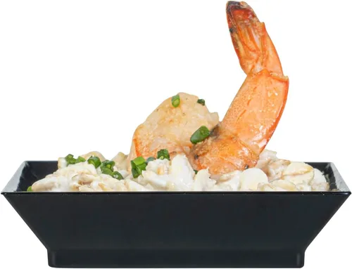 Miniatura 8 de Restaurantware Mini platos de degustación de 2.5 x 2.5 pulgadas, 100 platos cuadrados desechables de plástico, platos de plástico negro duraderos
