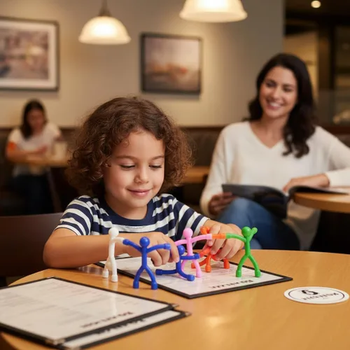 Miniatura 5 de MAGMEN Juguetes Magnéticos Fidget Fuertes para Niños y Adultos - Paquete de 20 Juguetes Sensoriales para TDAH Autismo Ansiedad - Set de Construcción