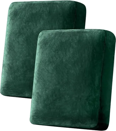 Miniatura 13 de Funda para Sofá de Terciopelo Elástico Funda de Cojín de Sofá 1 Pieza - Funda Deslizable Elástica Lavable para Asiento o Respaldo, Fundas de Asiento