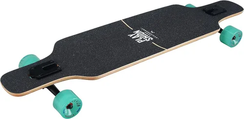 Miniatura 4 de Playshion Drop Through Freestyle - Patineta de tablero largo 39.0 in/Negro