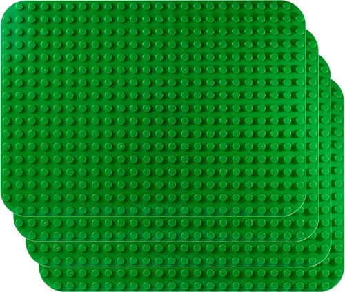 Miniatura 5 de Apostrophe Games Placas base de bloques de construcción para bloques grandes de 15 x 10 pulgadas, placa base azul, compatible con las principales