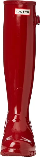Miniatura 2 de Botas de lluvia de caña alta Hunter Original para mujer color negro brillante 8 B M US Rojo 7 BM US